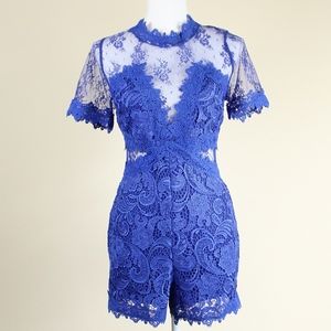 venus lace detail jumpsuit